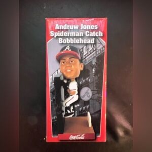 Atlanta Braves 2016 Andruw Jones "Spiderman Catch" Bobblehead SGA 8/18/1…